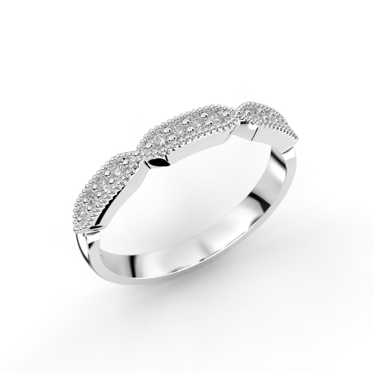 Festive Ava timanttisormus, platina 549-012-PT