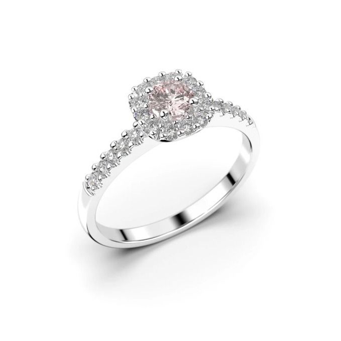 Festive Janette Morganiitti timanttisormus, valkokulta 556-040M-VK