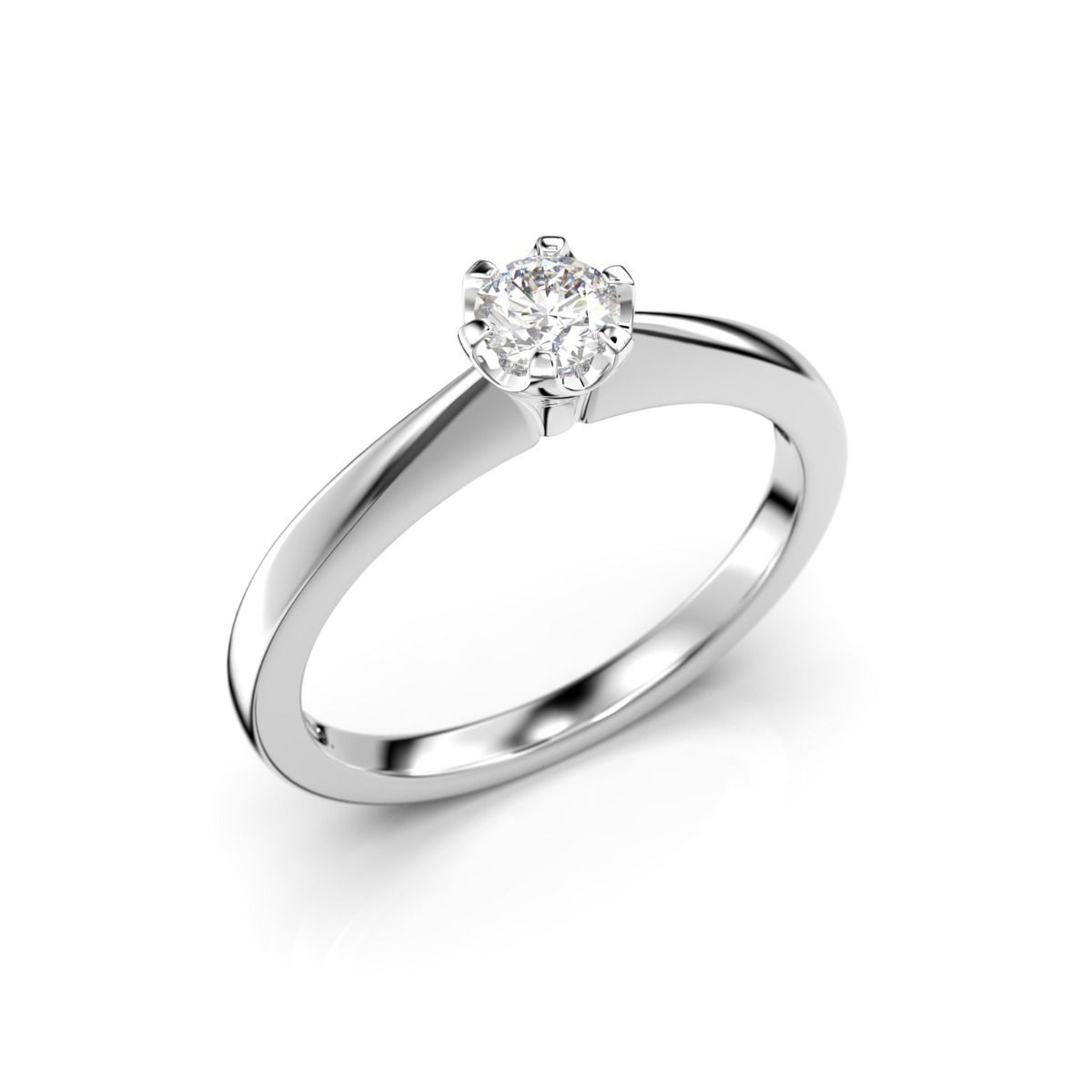 Festive Vivian timanttisormus, platina 557-020-PT