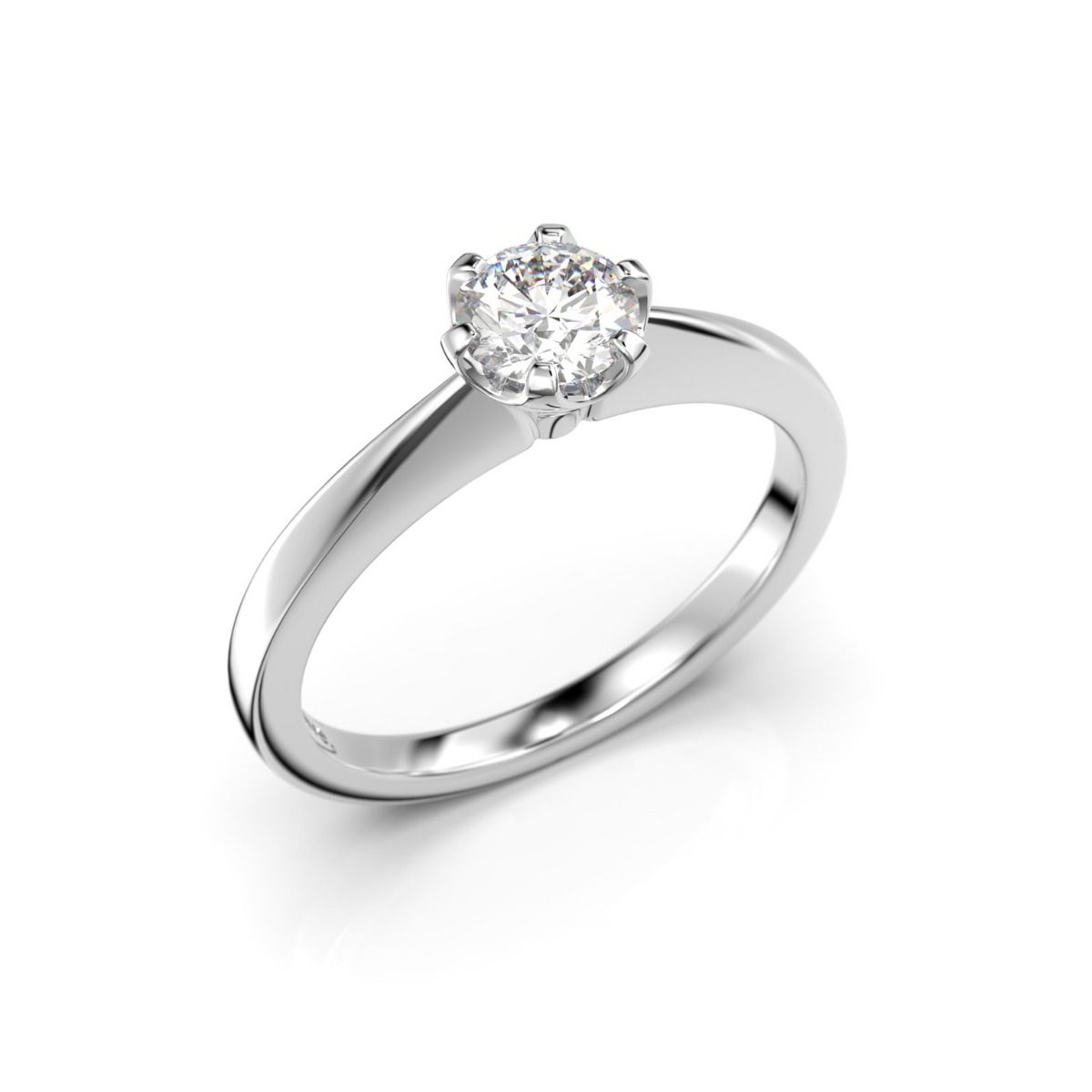 Festive Vivian timanttisormus, platina 557-040-PT