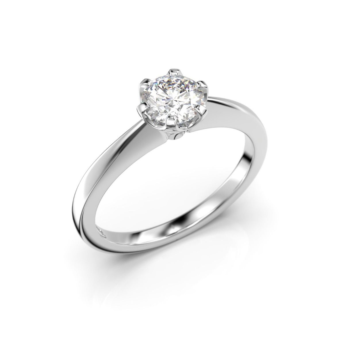 Festive Vivian timanttisormus, valkokulta 557-050-VK