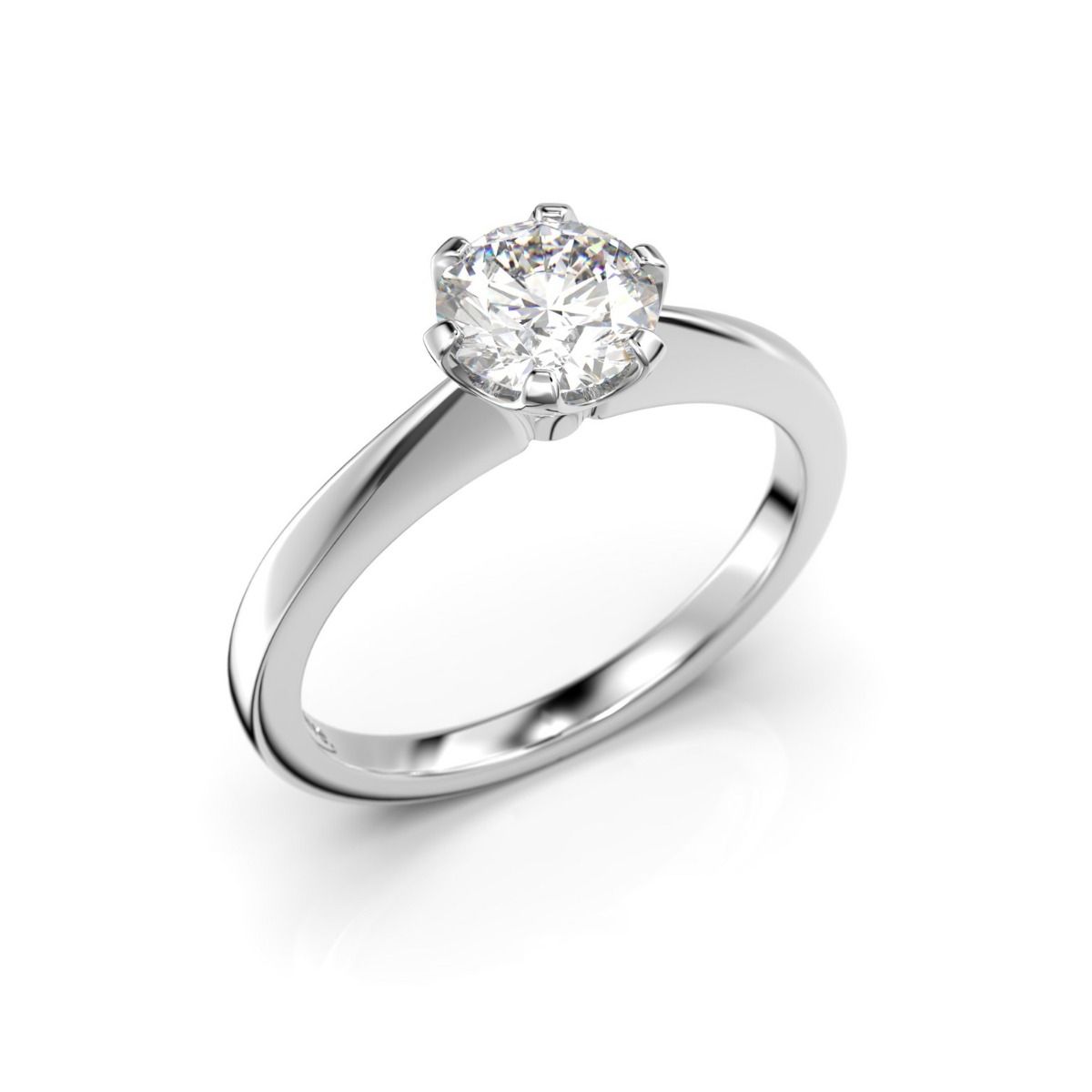 Festive Vivian timanttisormus, platina 557-070-PT