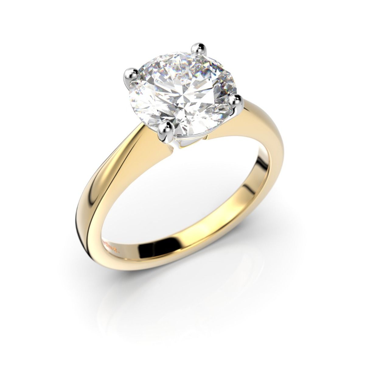 Festive Vanessa timanttisormus, kelta- ja valkokulta 558-200-KV