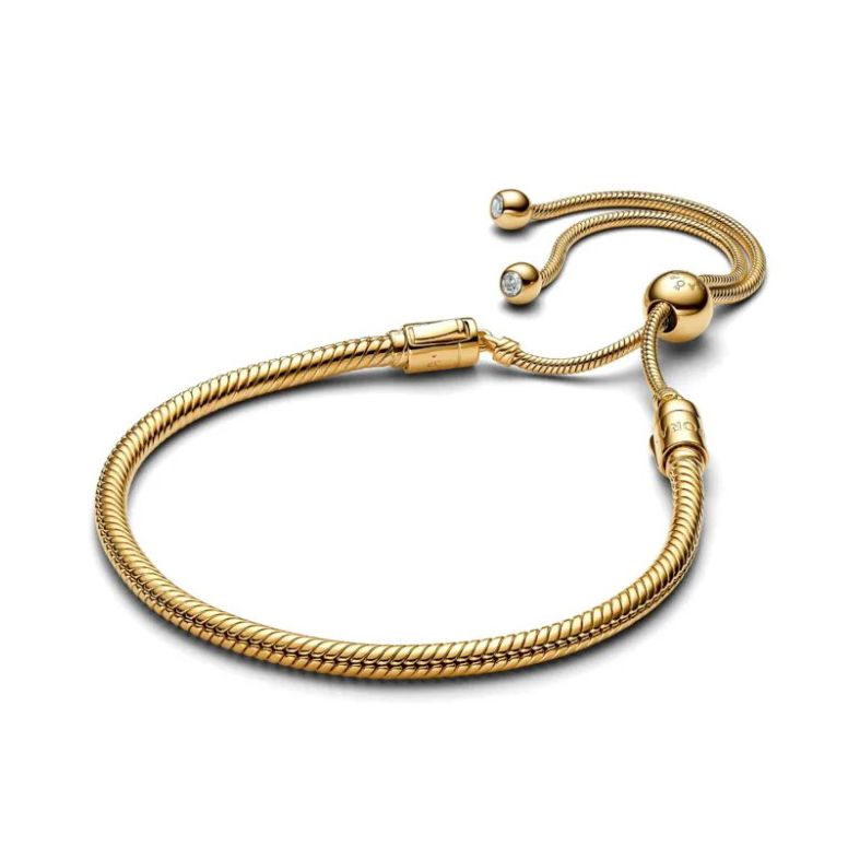 Pandora Snake Chain Slider Armband 563580C01-2