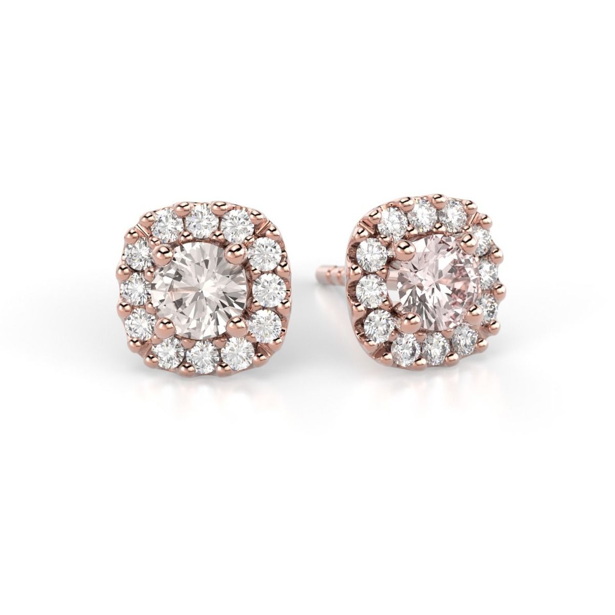 Festive Janette Morganiitti timanttikorvakorut, punakulta 567-060MK-PK