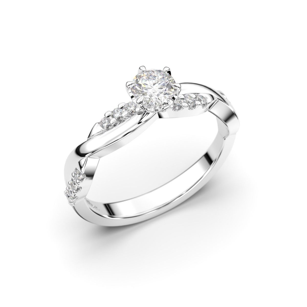Festive Teresa timanttisormus, platina 569-044-PT