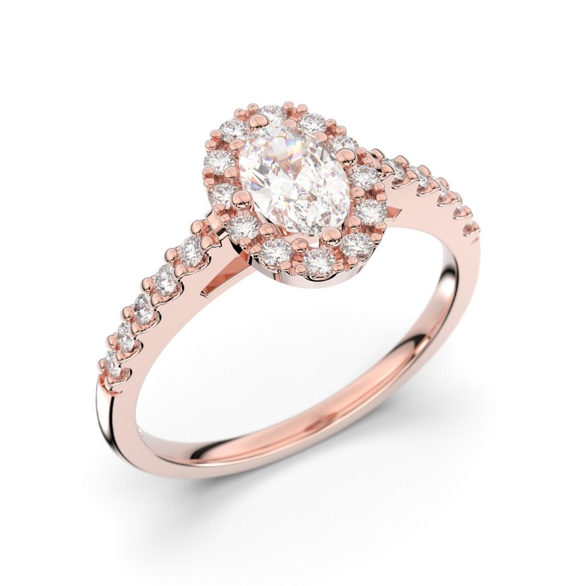 Festive Evelyn timanttisormus, punakulta 577-072-PK