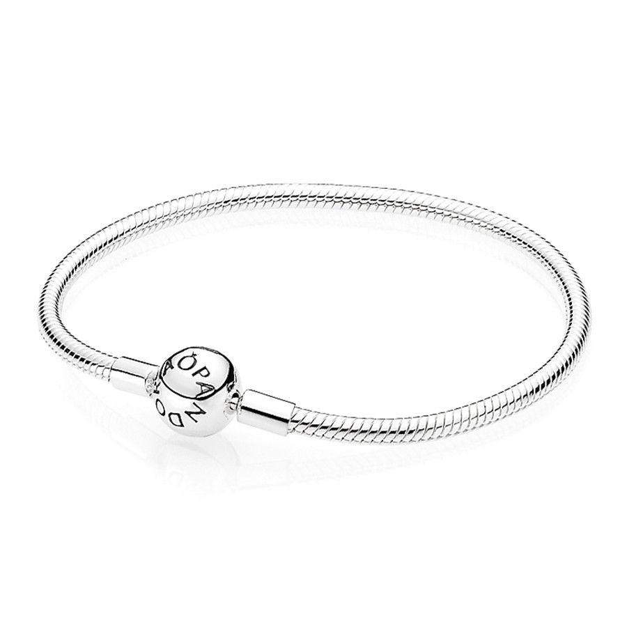 Pandora Smooth Silver Armband 20 cm 590728