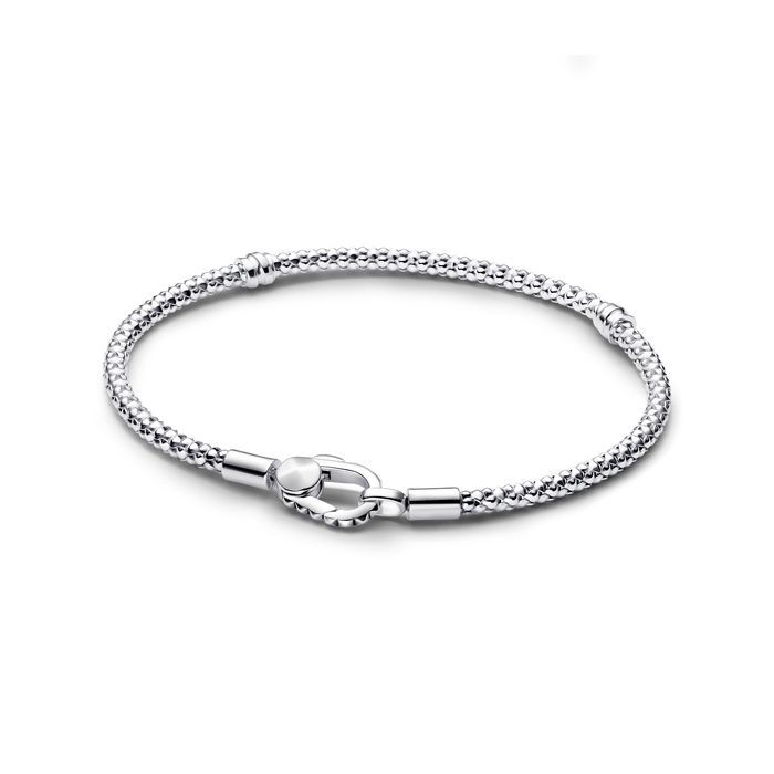 Pandora Studded Clasp & Chain Armband 17 cm 593681C00