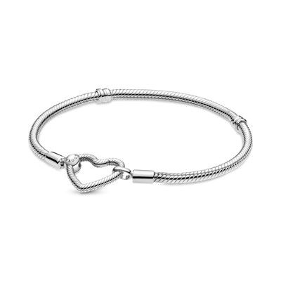 Pandora Moments Heart Closersure Armband (19 cm) 599539C00
