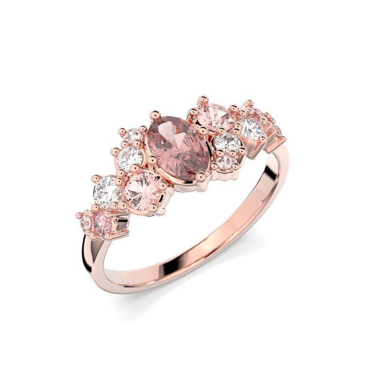 Festive Natasha timanttisormus 610-100P-PK