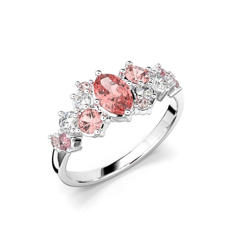 Festive Natasha timanttisormus 610-100P-VK