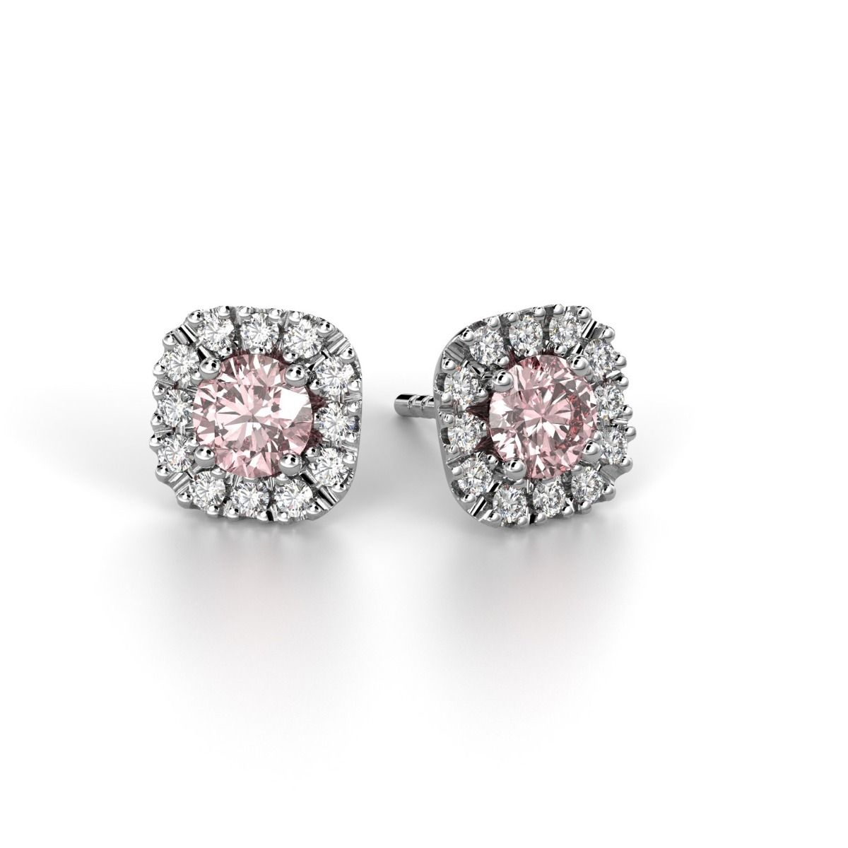 Festive Josefiina Morganiitti timanttikorvakorut, valkokulta 631-084M-VK