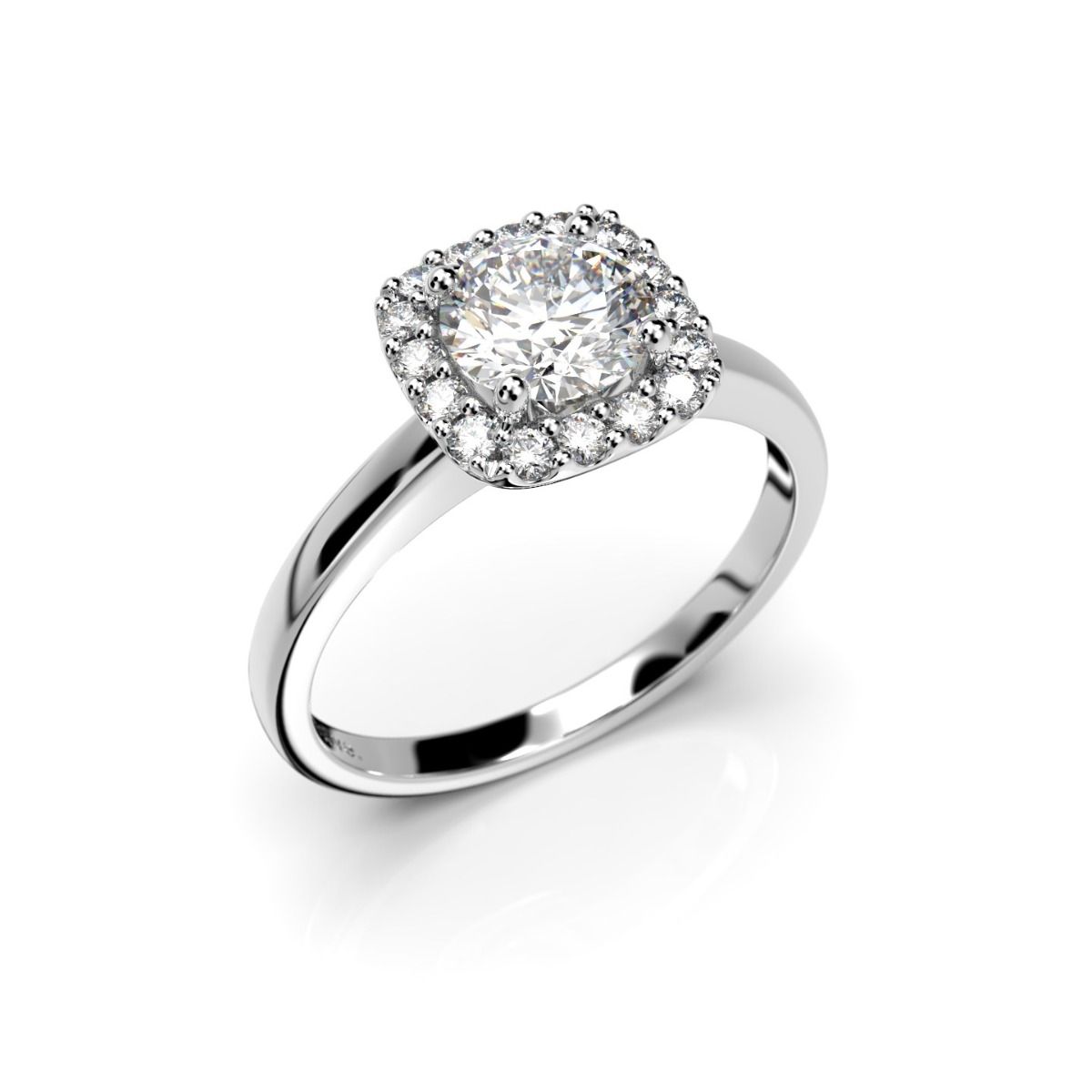 Festive Joanna timanttisormus, platina 636-086-PT