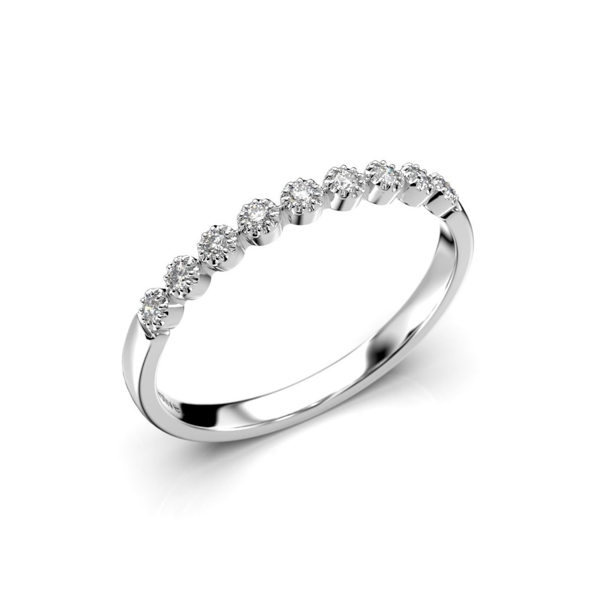 Festive Alma timanttisormus, platina 647-009-PT