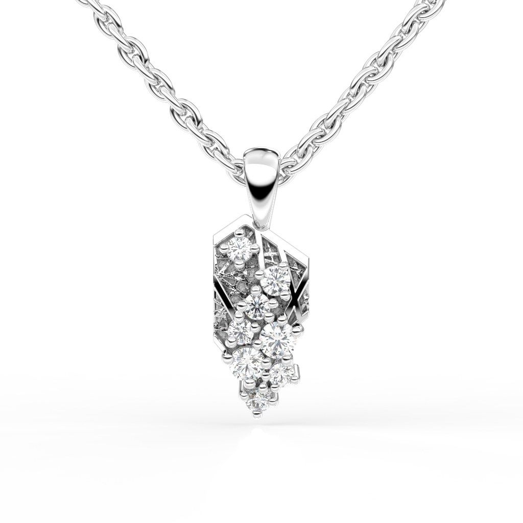 Festive Routa Rakka timanttiriipus, platina 657-011-PT