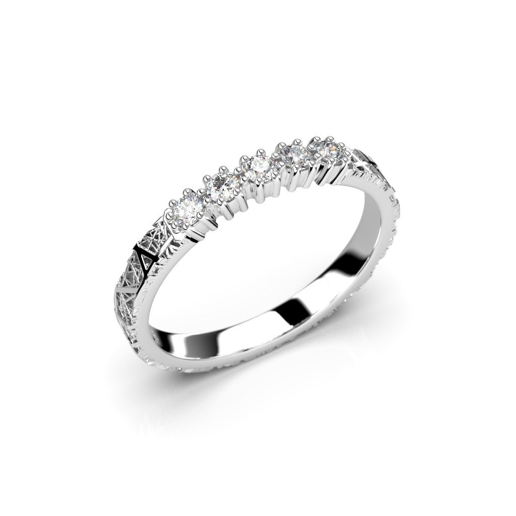 Festive Routa Tieva timanttisormus, platina 664-015-PT