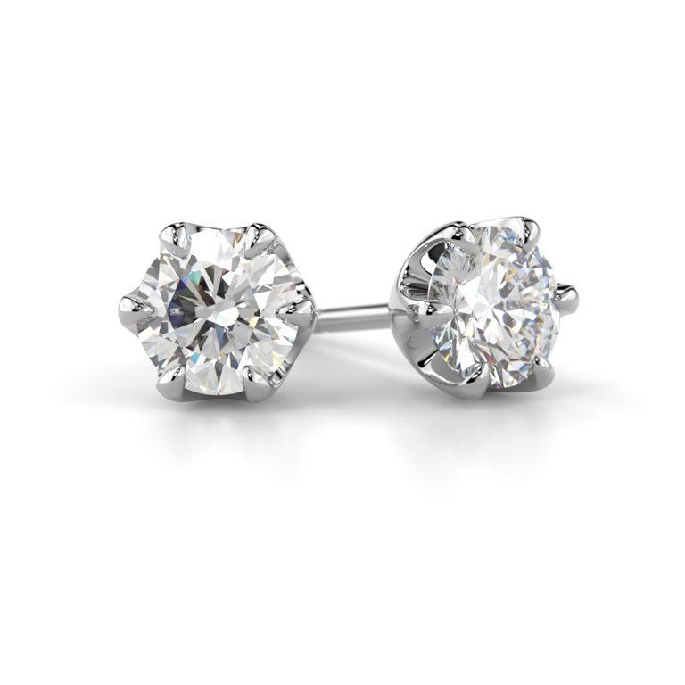 Festive Adele korvakorut, valkokulta 670-100-VK