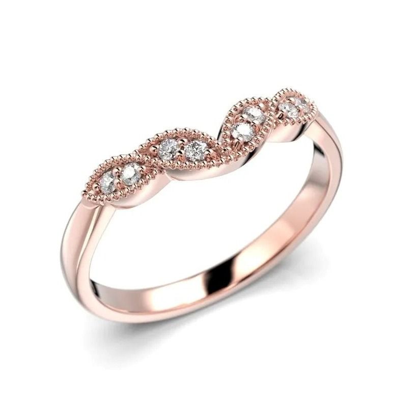 Festive Veera Side timanttisormus, punakulta 697-008-PK