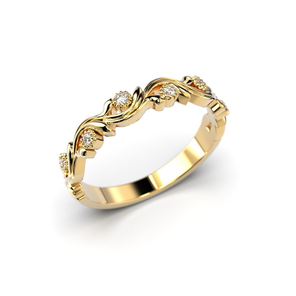 Festive Feeniks Siro timanttisormus, keltakulta 699-006-KK