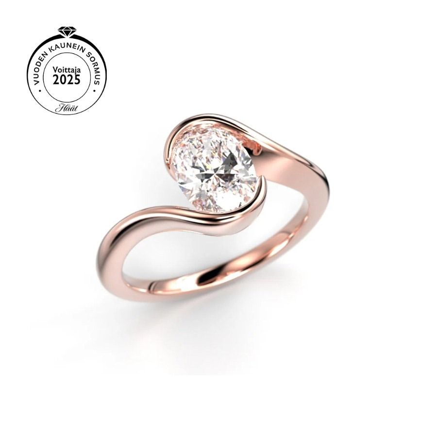 Festive Auréa timanttisormus 734-100-PK