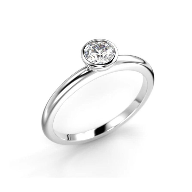 Festive Auréa Bezel timanttisormus 741-030-VK