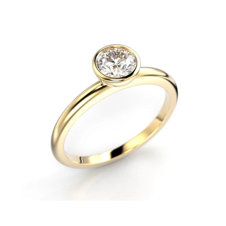 Festive Auréa Bezel timanttisormus 741-050-KK