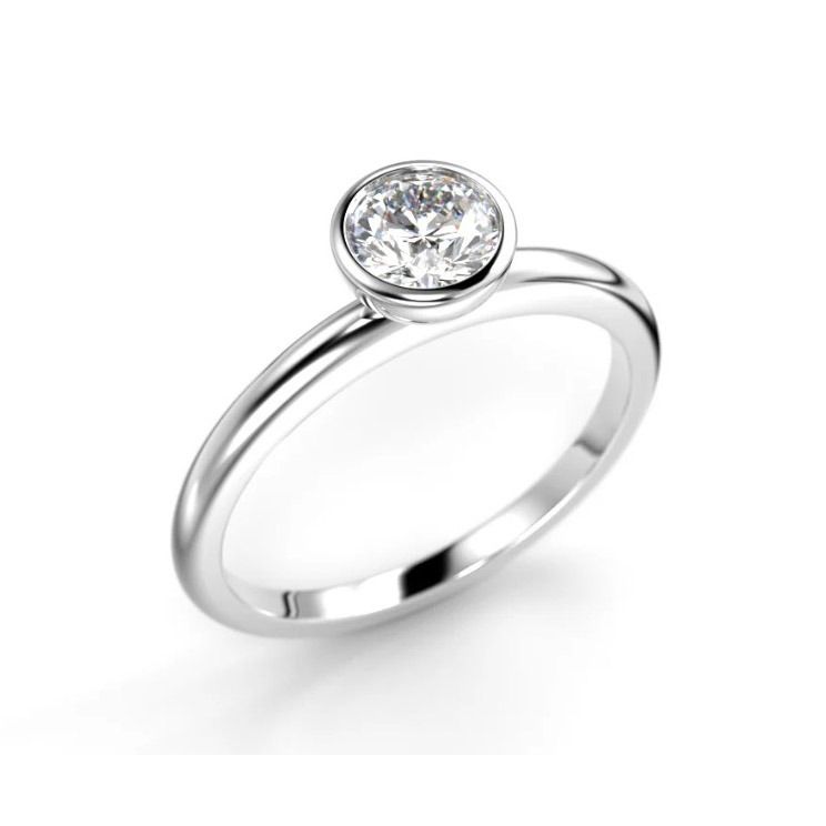 Festive Auréa Bezel timanttisormus 741-050-VK