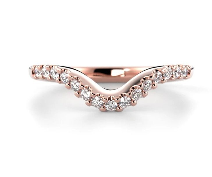 Festive Auréa Side Petite timanttisormus 747-015-PK