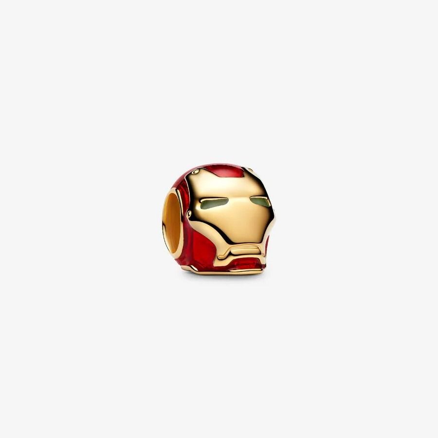 Pandora Marvel Iron Man Helmet Charm 764213C01