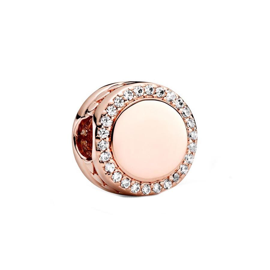 Pandora Rose Sparkling Button lukkohela 788747C01