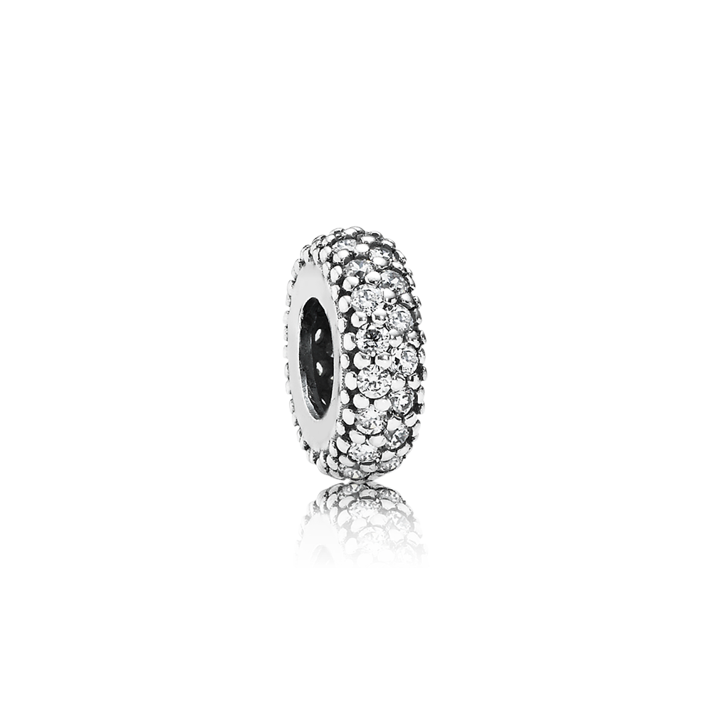 Pandora Pavé Charm Spacer -hela 791359CZ