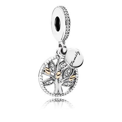 Pandora Family Tree Charm 791728CZ