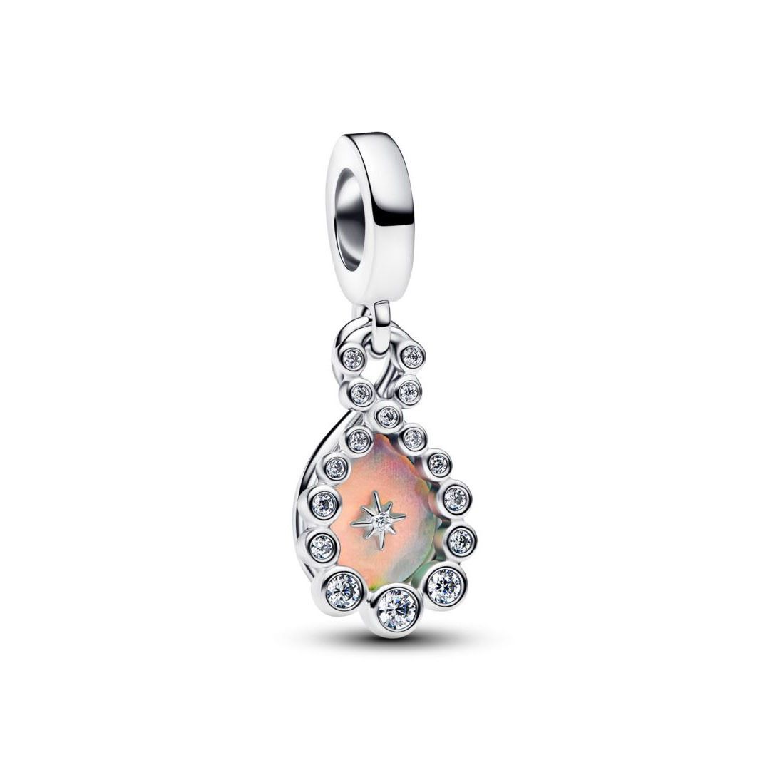 Pandora Opalescent Infnity Double Dangle Charme 794251C01