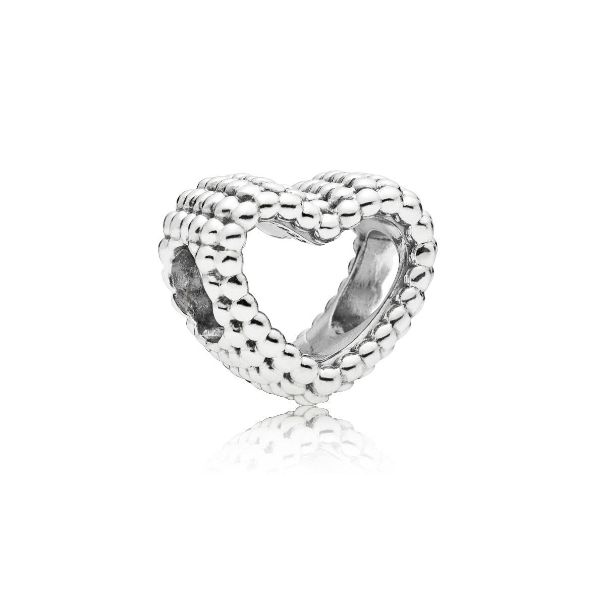 Pandora Beaded Heart Charm 797516