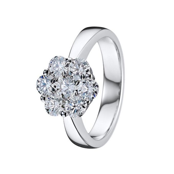 Kohinoor Dahlia timanttisormus 933-233V-114B4