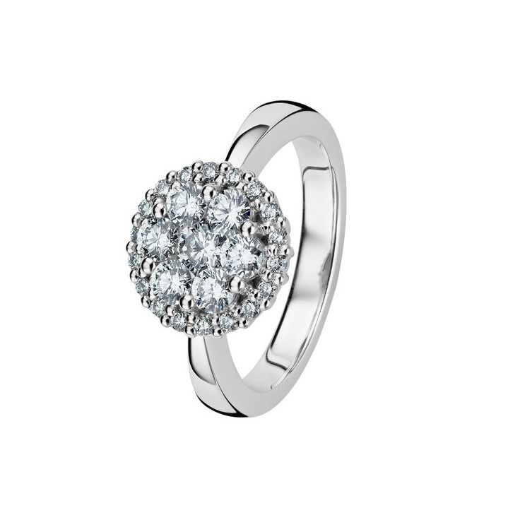 Kohinoor Dahlia timanttisormus 934-233V-100B3