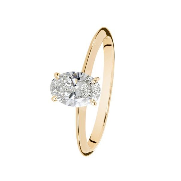 Kohinoor Ella Oval Cut laboratoriotimanttisormus 983A-622-80B3L