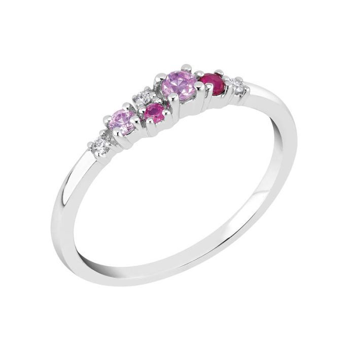 Diamantring Weißgold AJR34941B