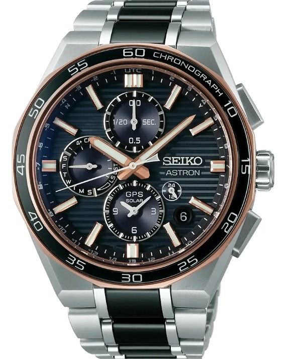 Seiko Astron Premium GPS Solar Dual-Time Chronograph Limited Edition SSH180J1