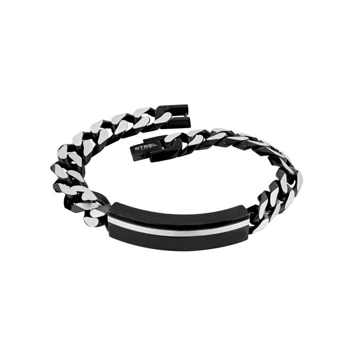 Teräsrannekoru B2101-003-21.5CM