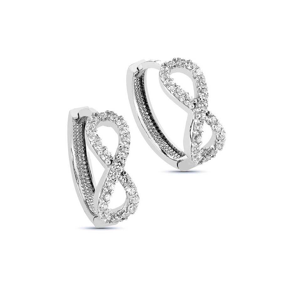 Silber Ohrringe / Infinity BOL-E0045Z
