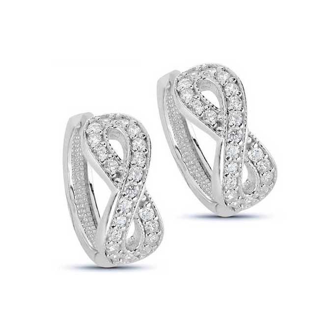 Silber Ohrringe / Infinity BOL-E0394Z