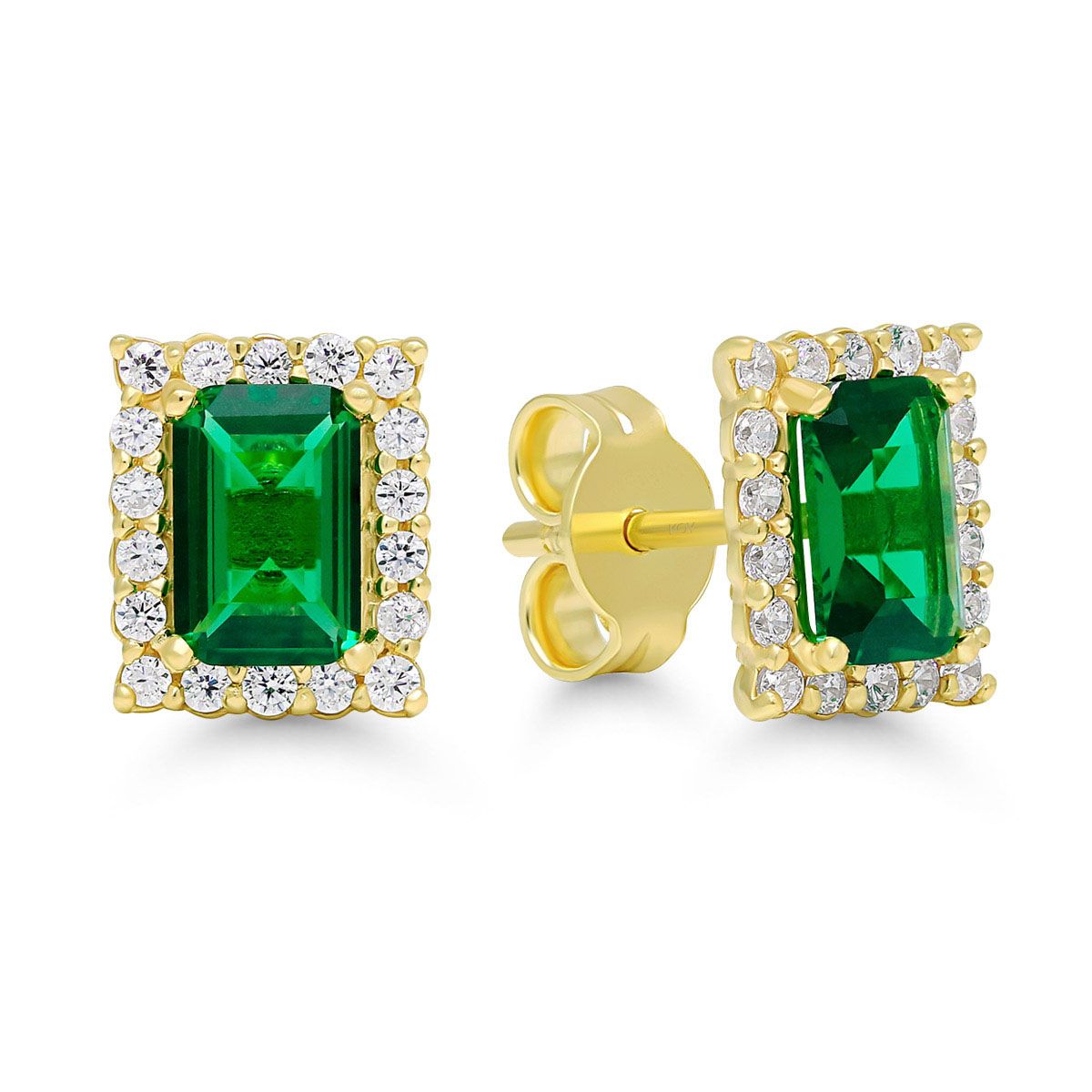 Beat of Love Vergoldete Silberohrringe BOL-E1185ZGvihr