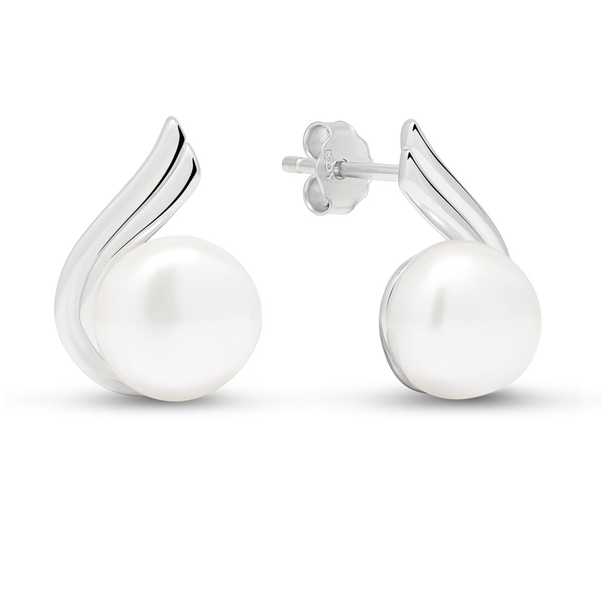 Silberohrringe mit Perlen BOL-E2015P