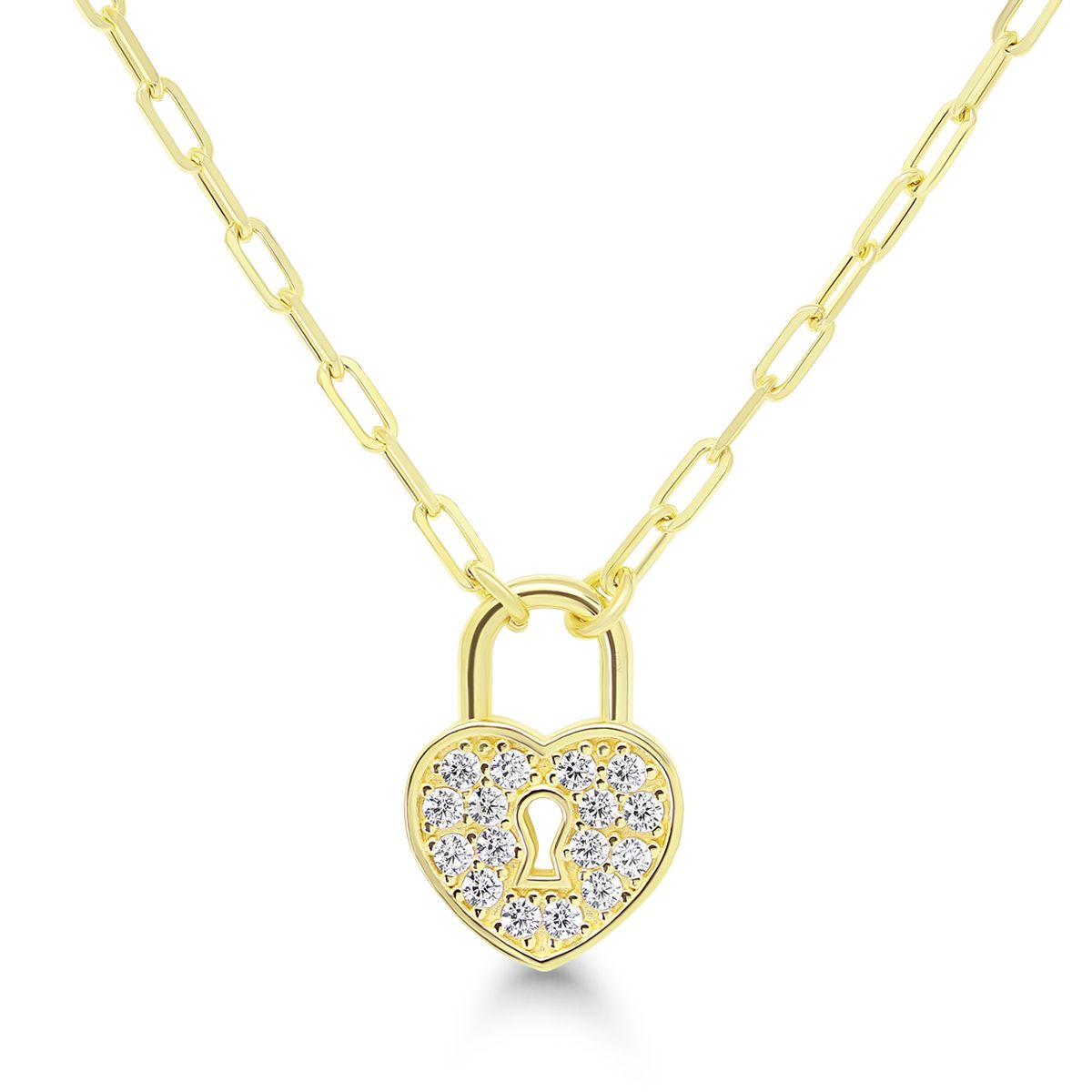 Vergoldetem Silber Halskette BOL-N0500ZG/40-45cm