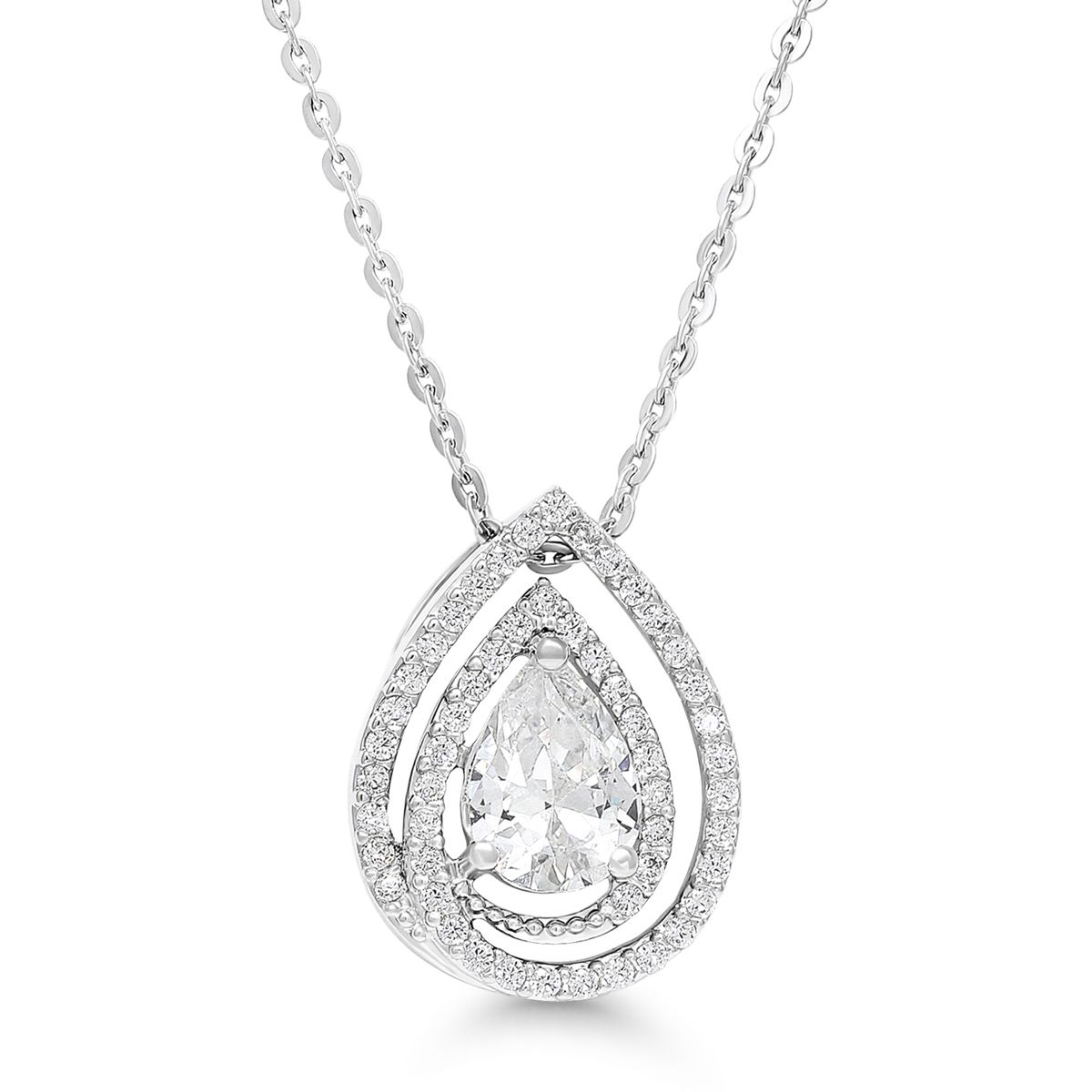 Silber Halskette BOL-N1284Z/40-45cm