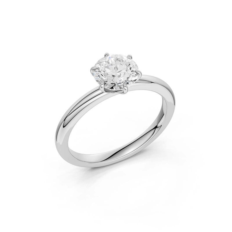 Brilliant Star Diamantring / Labordiamanten RS07709 WG 1.0CT