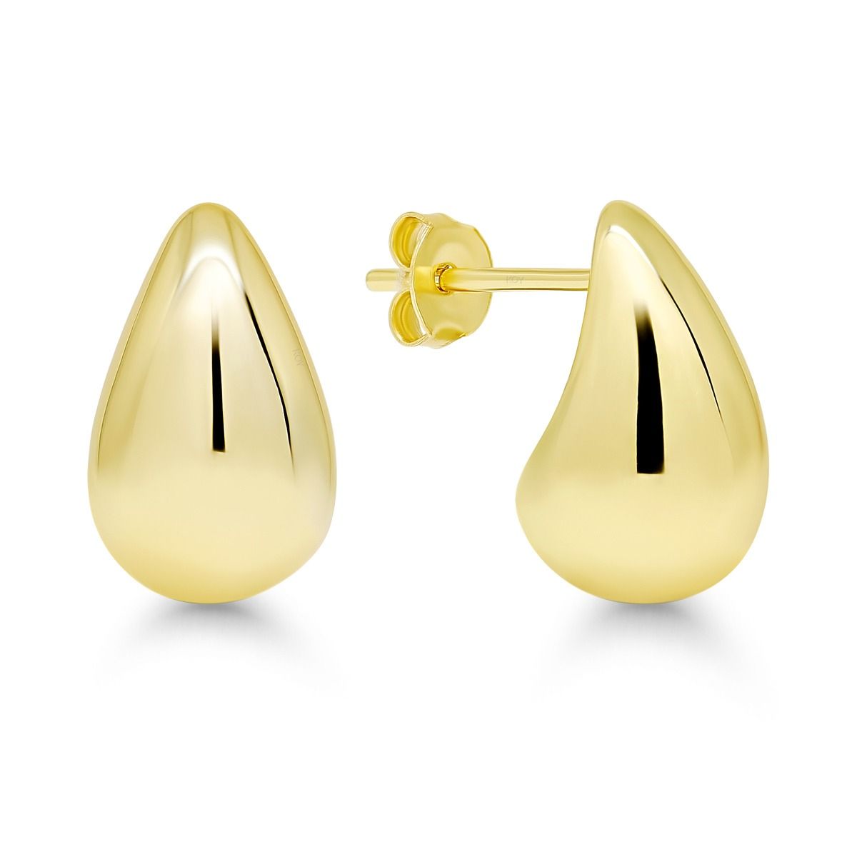 Vergoldeten Ohrringe E-29184G