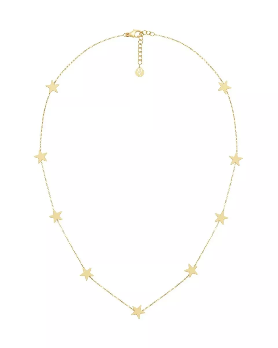 Edblad Sirius kaulakoru Multi Gold 42-45cm 124410